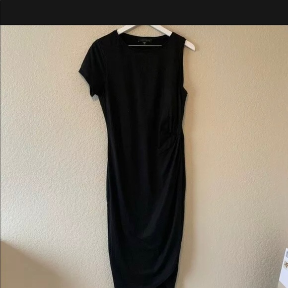 NEW Sanctuary Salma Asymmetrical One-Sleeve Dress - Picture 8 of 12